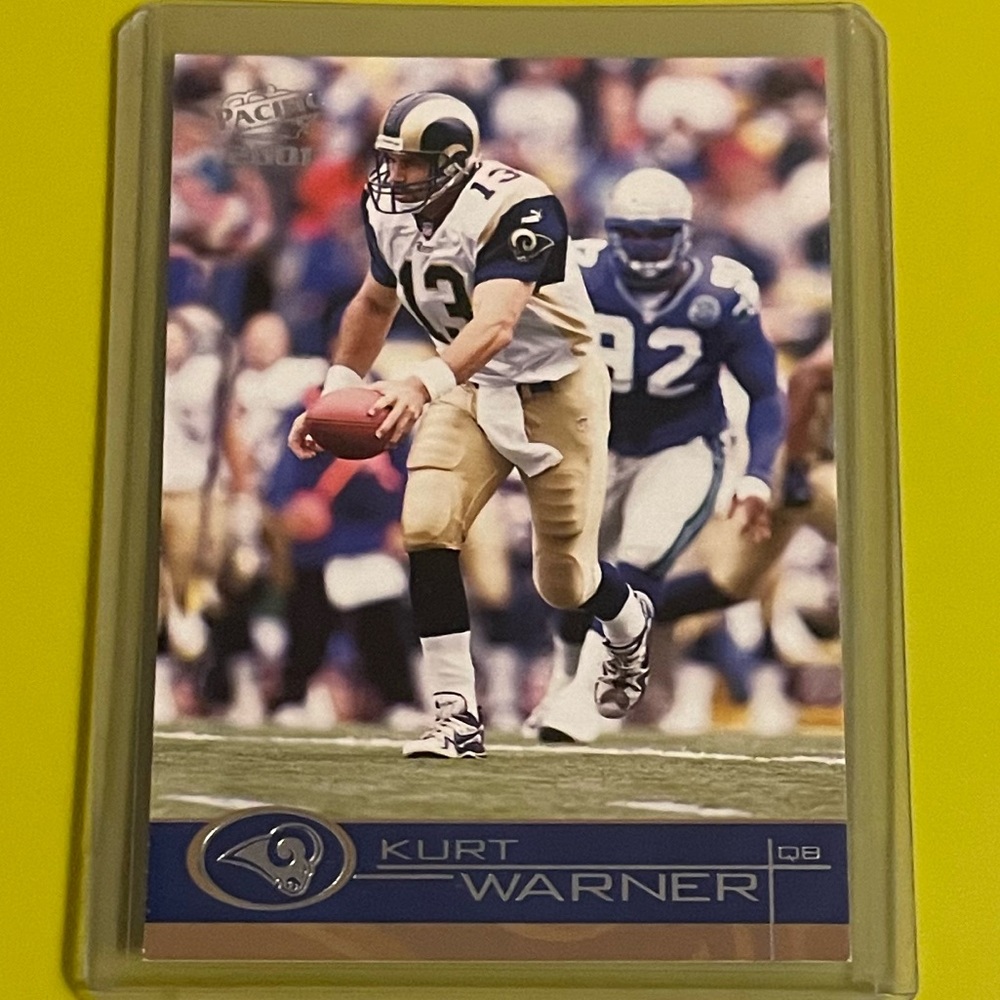 Kurt Warner #362 2001 Pacific Football Trading Card